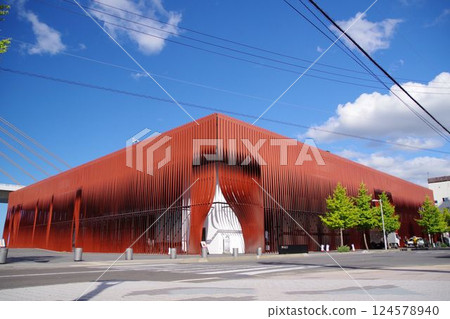 Aomori cityscape: Nebuta House on a sunny day Wa Rasse 124578940