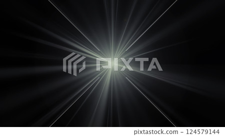 Radiating light from the center - White Radiating light from the center - White 124579144