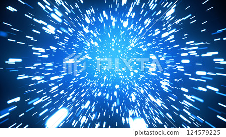 Laser-like explosion of light - Blue - Stock Illustration [124579225 ...