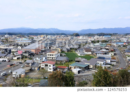 View of Kobayashi city from Nagata-daira Park View of Kobayashi city from Nagata-daira Park 124579253