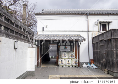 Entrance to the Kizakura Museum (Fushimi Ward, Kyoto City), a Japanese sake brewing company 124579461