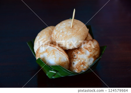 Coconut pancakes Coconut pancakes 124579984