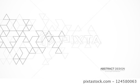 Creative idea of modern design with abstract geometric background. Minimalist vector texture with triangles pattern. Creative idea of modern design with abstract geometric background. Minimalist vector texture with triangles pattern. 124580063