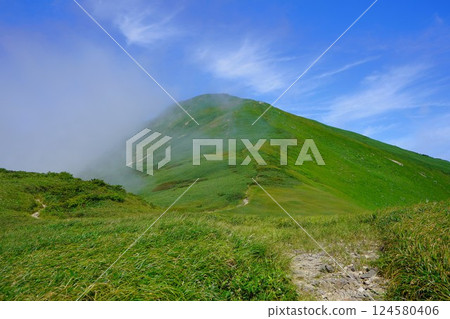 西旭山的山脊 西旭山的山脊 124580406