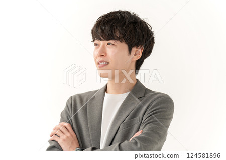 休閒商務男士 124581896