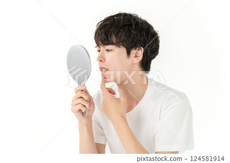 美容 男孩 美容 美容 男孩 美容 124581914