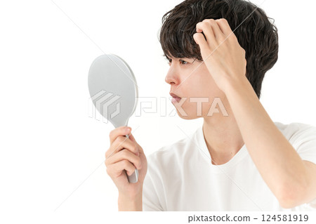 美容 男孩 美容 124581919