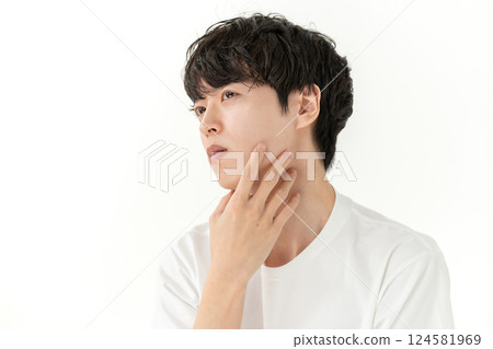 美容 男孩 美容 124581969