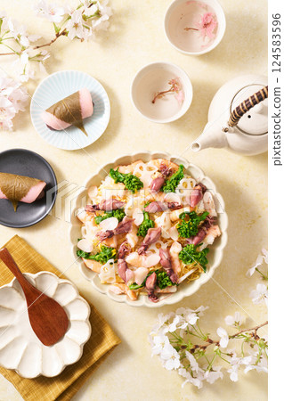 春天傳單壽司 春天傳單壽司 124583596