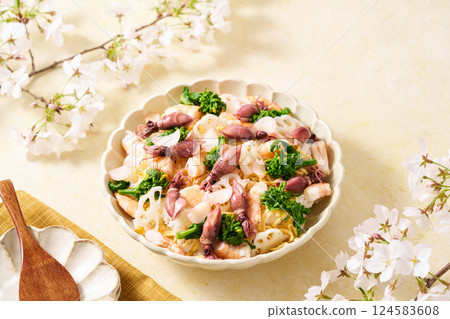 春天傳單壽司 124583608