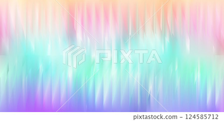 A mesmerizing turquoise and lilac glass distortion background with a smooth blend of cool shades. The calming tones and abstract fluidity make it perfect for meditation apps, book covers, branding 124585712