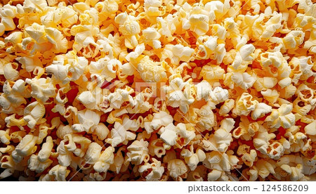 《AI圖像》一堆爆米花 124586209