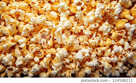 《AI圖像》一堆爆米花 124586211