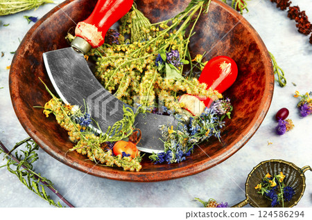 Natural alternative medicine. 124586294