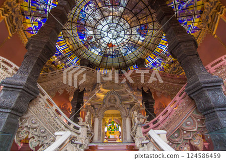 The Erawan Museum in Thailand 124586459