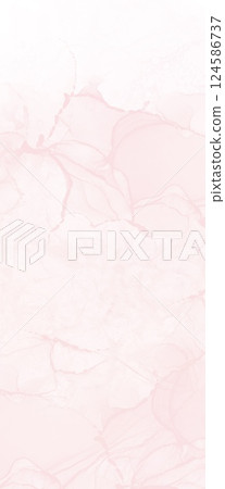 淡粉色水墨藝術垂直背景,可用於婚禮、化妝品、時尚等。 淡粉色水墨藝術垂直背景,可用於婚禮、化妝品、時尚等。 124586737