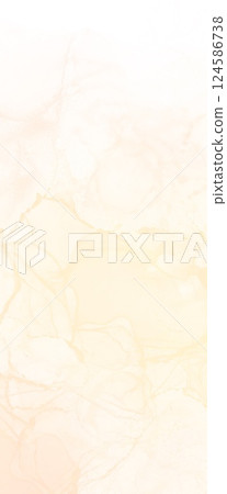 充滿活力的橙色和黃色垂直背景，可用於婚禮、化妝品、時尚等。 124586738