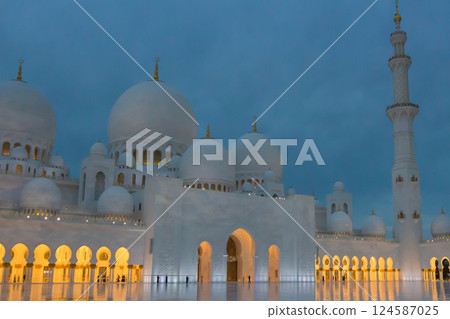 阿布達比的謝赫扎耶德清真寺 124587025