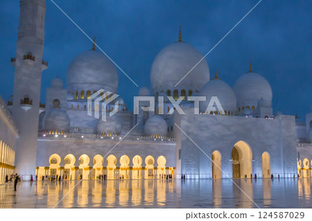 阿布達比的謝赫扎耶德清真寺 124587029