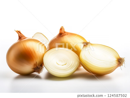 Onion image material Onion image material 124587502
