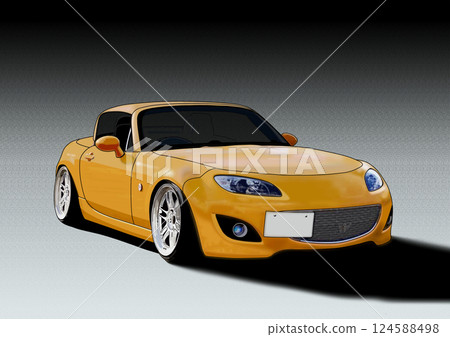 Yellow car Yellow car 124588498