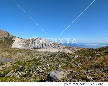 萬代吾妻天際線：淨土平附近的荒涼山景 124588642