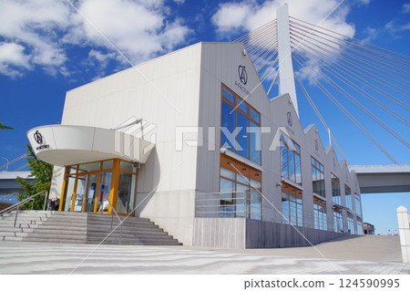 [Aomori] Commercial facility A Factory on a sunny day 124590995