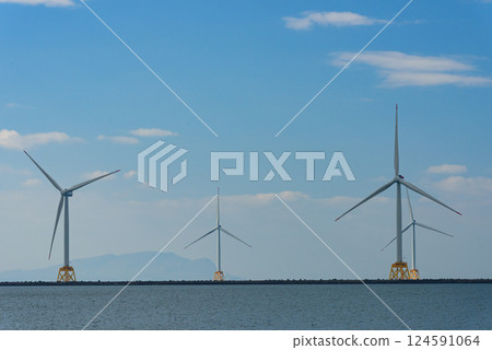北海道石徠市離岸風力發電 北海道石徠市離岸風力發電 124591064