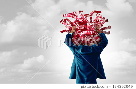 Tariffs Anxiety 124592049