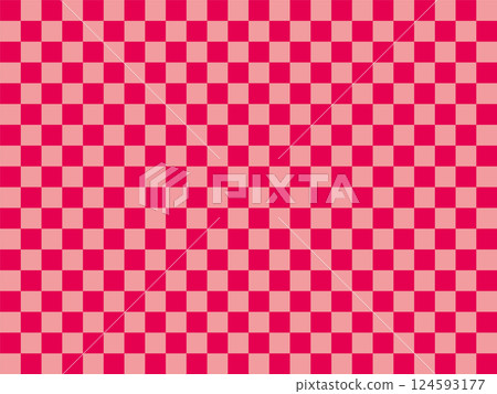 粉紅色格紋圖案 124593177