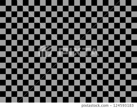 Black checkered pattern 124593183