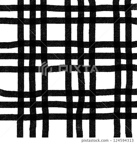 Black Plaid Gingham Hand Drawn Background Pattern Overlay Black Plaid Gingham Hand Drawn Background Pattern Overlay 124594313