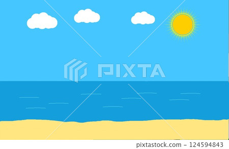 beach landscape beach landscape 124594843
