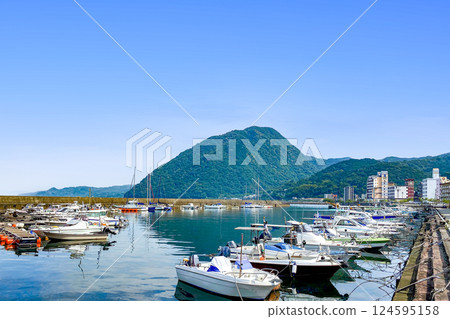 別府港和高崎山 124595158