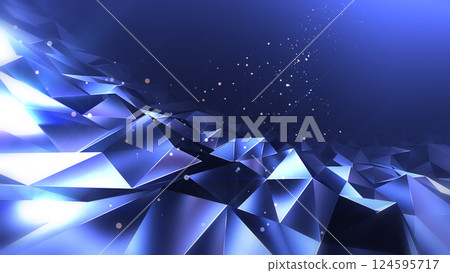 A jewel-like polygonal space - Sapphire 124595717