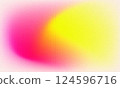 A digital abstract background featuring a soft gradient blend of pink and yellow with a wavy, reeded glass textured pattern and a modern aesthetic. . 124596716