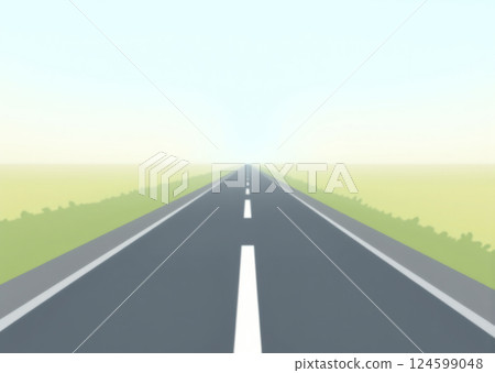 The endless path The endless path 124599048