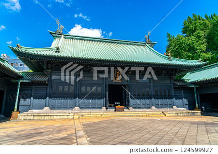 [東京]湯島聖堂大聖殿外觀雄偉、氣勢磅礴 124599927