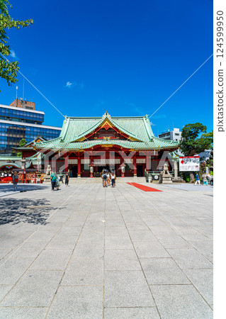 [東京]夏日清爽藍天下的神田神社 124599950