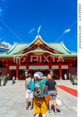 [Tokyo] Kanda Shrine under the refreshing blue summer sky 124599964