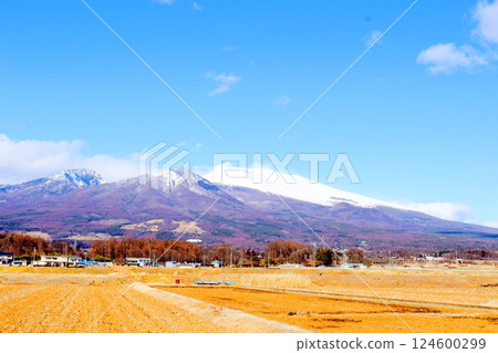 Snow-capped Mt. Asama in February Mountains of Shinshu Nature of Shinshu Snow-capped Mt. Asama in February Mountains of Shinshu Nature of Shinshu 124600299