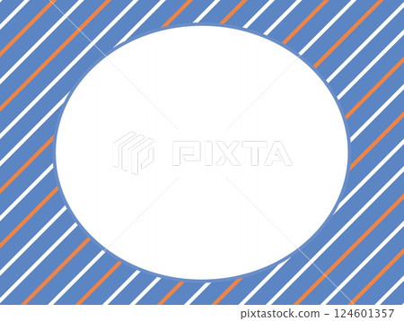 Stripe pattern frame white space 124601357