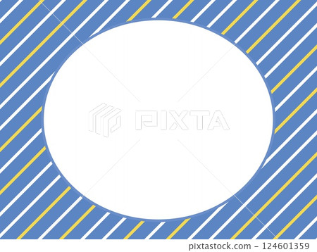 Stripe pattern frame white space 124601359