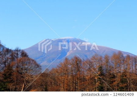 Mt. Asama in December Shinshu Mountains Shinshu Nature Mt. Asama in December Shinshu Mountains Shinshu Nature 124601409