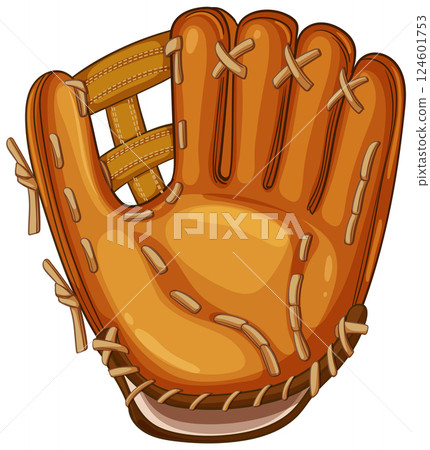 Realistic Baseball Glove Vector Illustration Realistic Baseball Glove Vector Illustration 124601753