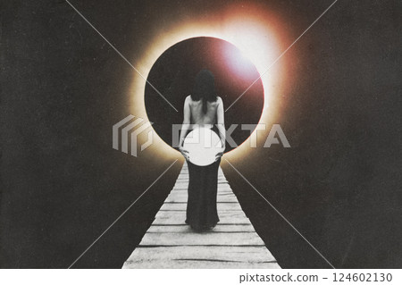 Mystical Pathway to the Eclipse 124602130