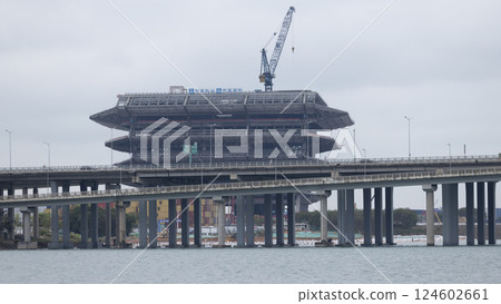 the construction site of Qianhai. Qianhai Shenzhen-Hong Kong Modern Service Industry Cooperation Zone is a commercial development that is known as Qianhai New District. the construction site of Qianhai. Qianhai Shenzhen-Hong Kong Modern Service Industry Cooperation Zone is a commercial development that is known as Qianhai New District. 124602661