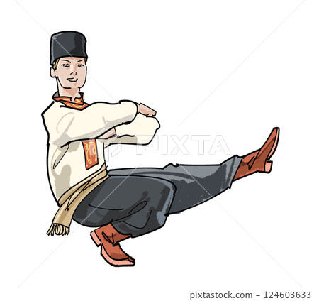 哥薩克舞蹈 哥薩克舞蹈 124603633