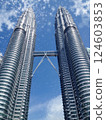 The most famous Petronas Twin Towers in Malaysia 124603853