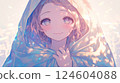 穿著閃亮衣服的女孩 124604088